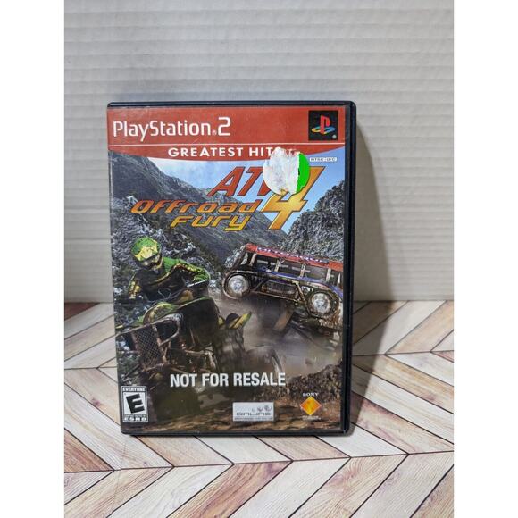 ATV Offroad Fury 4 (PlayStation 2, 2006) Complete Tested Working - PS2 - Picture 1 of 4
